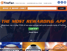 Tablet Screenshot of firefan.com